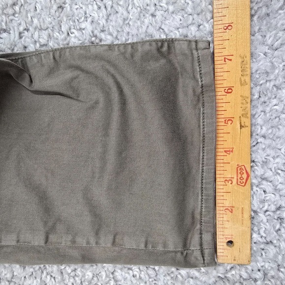 Mavi Jeans Mens 35x30 Green Zach Straight Leg Stretch Midrise Preppy - Picture 11 of 12